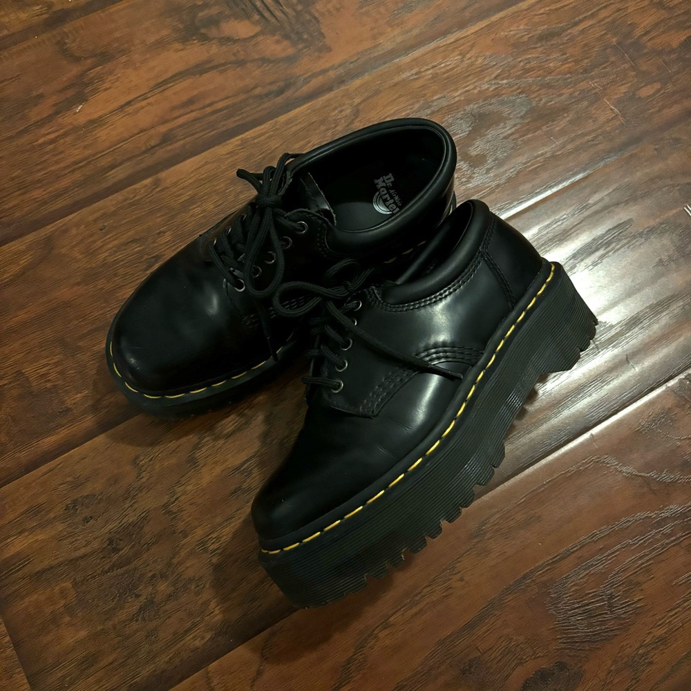 Women’s platform doc martens